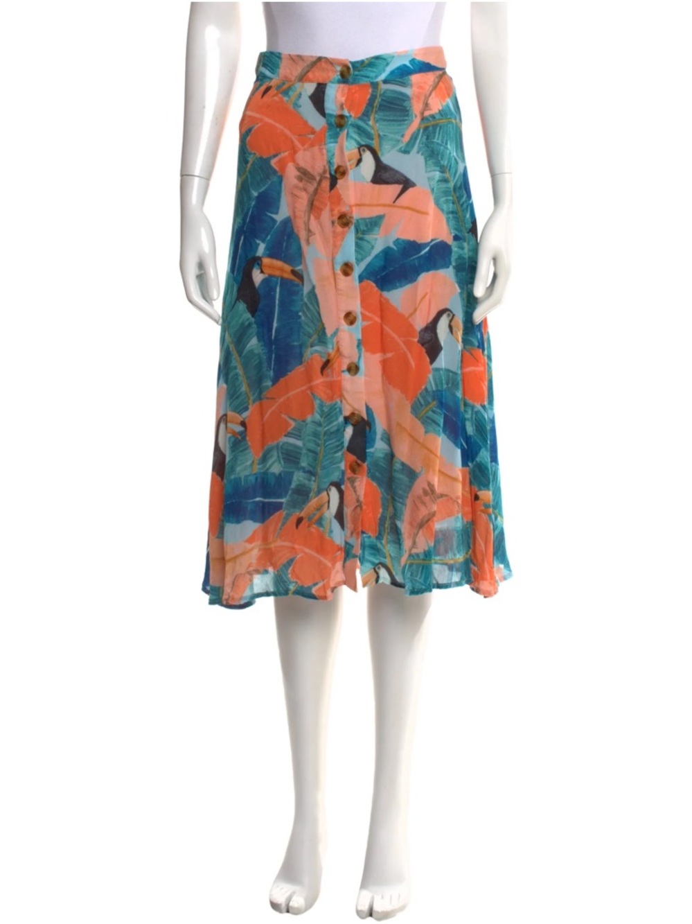 Farm Rio Midi skirt